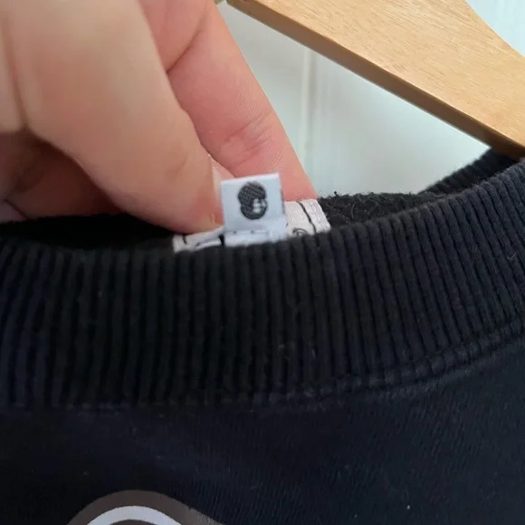 Vintage Bape x Adidas Thick Crewneck - Picture 6 of 8